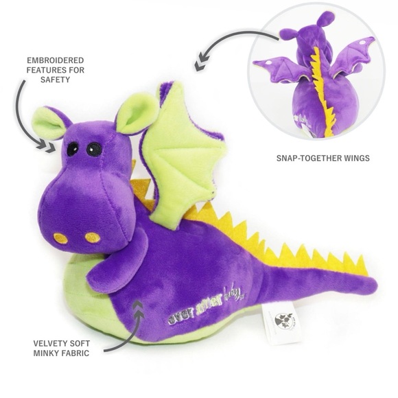 NWT Ever After Baby Dragon Squire Bliss Plush - Picture 6 of 6